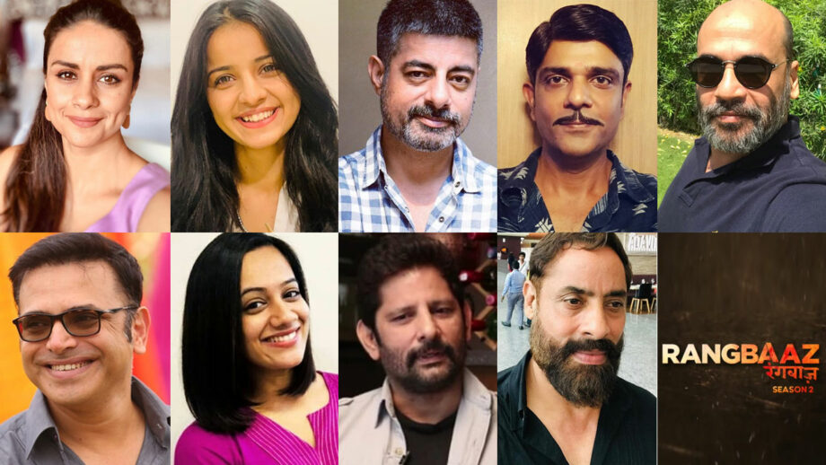 Gul, Mahima, Sushant, Amit, Mohan, Harsh, Spruha, Raj, Shaji in ZEE5’s Rangbaaz 2
