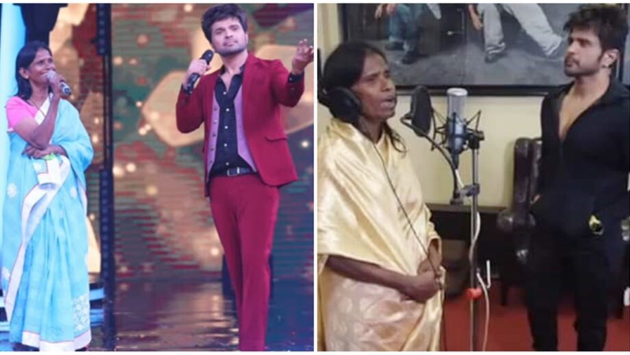 Himesh Reshammiya gives break to viral railway station singer, Kolkata's Ranu Mondal