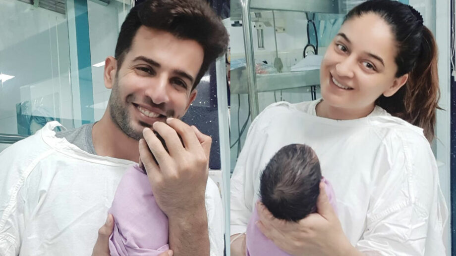 Jay Bhanushali and Mahhi Vij share first picture with their daughter