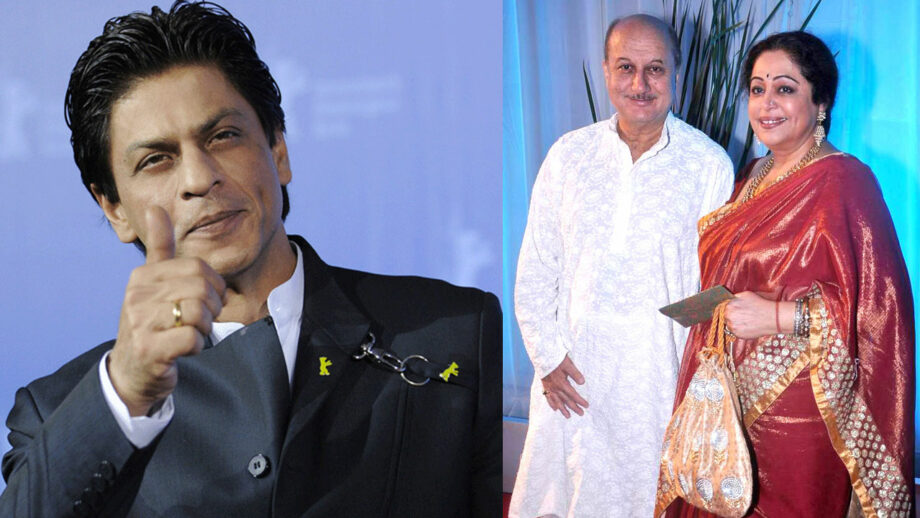 Shah Rukh Khan wishes Anupam and Kirron Kher on their anniversary 