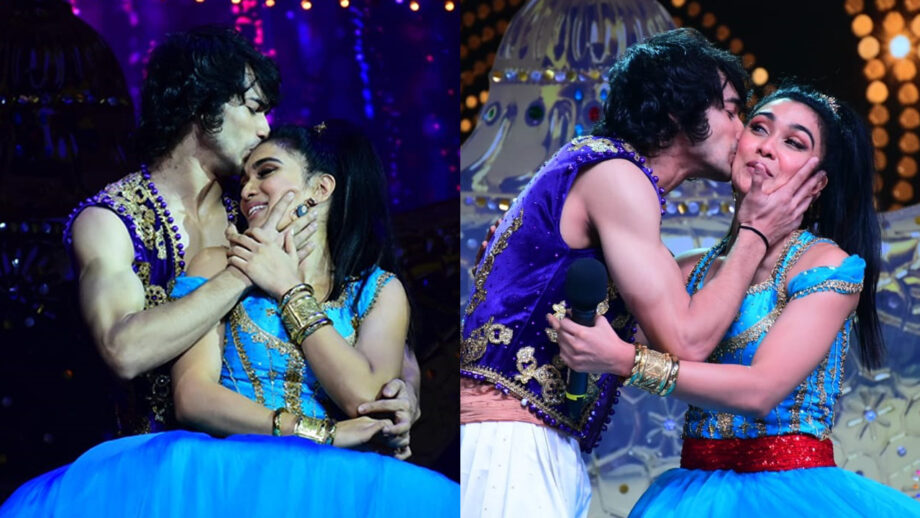 Shantanu Maheshwari’s cosy ‘kiss’ moment with girlfriend Nityami Shirke on Nach Baliye 9
