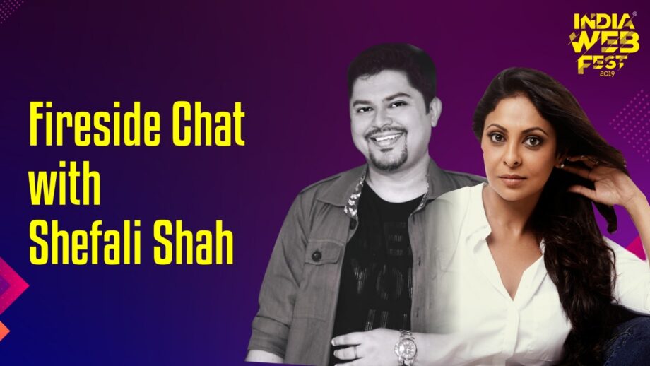 Watch Now: Ram Kamal Mukherjee in conversation with Shefali Shah at India Web Fest 2019