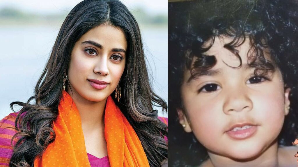 Catch this cute adorable throwback pic of Jahnvi Kapoor
