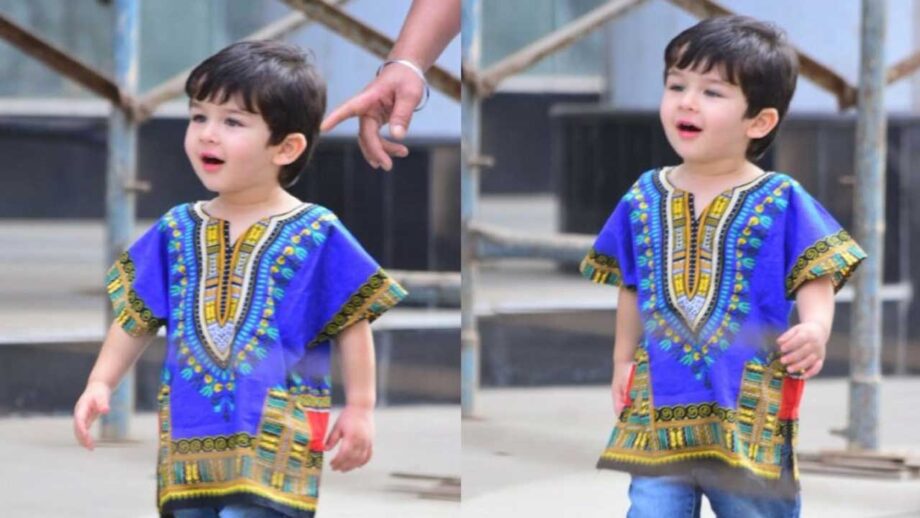 Here's some cuteness from Taimur to brighten your day 9