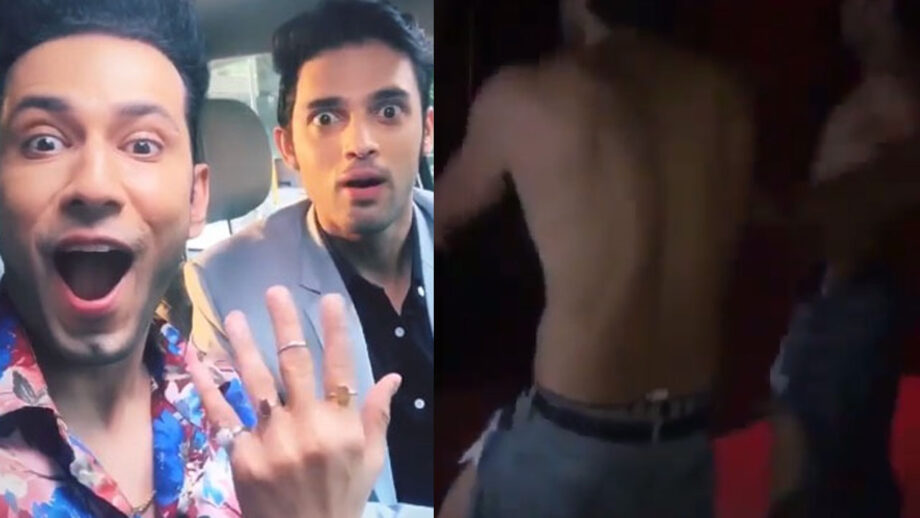 Parth Samthaan and Sahil Anand's shirtless bromance video goes viral