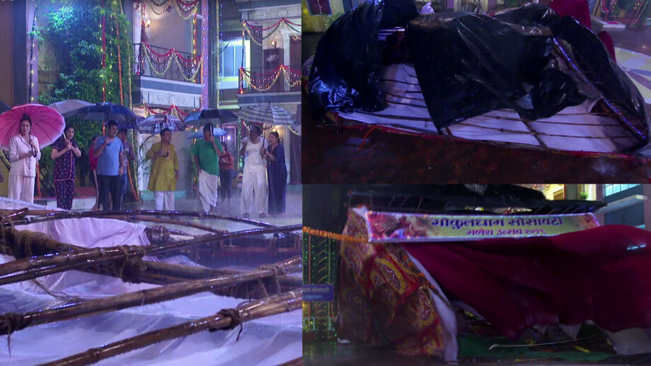 Taarak Mehta Ka Ooltah Chashmah: Gokuldham Society's pandal to collapse before Ganapati Bappa’s Arrival