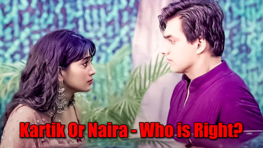 Yeh Rishta Kya Kehlata Hai: Fans choose who is right – Kartik Or Naira
