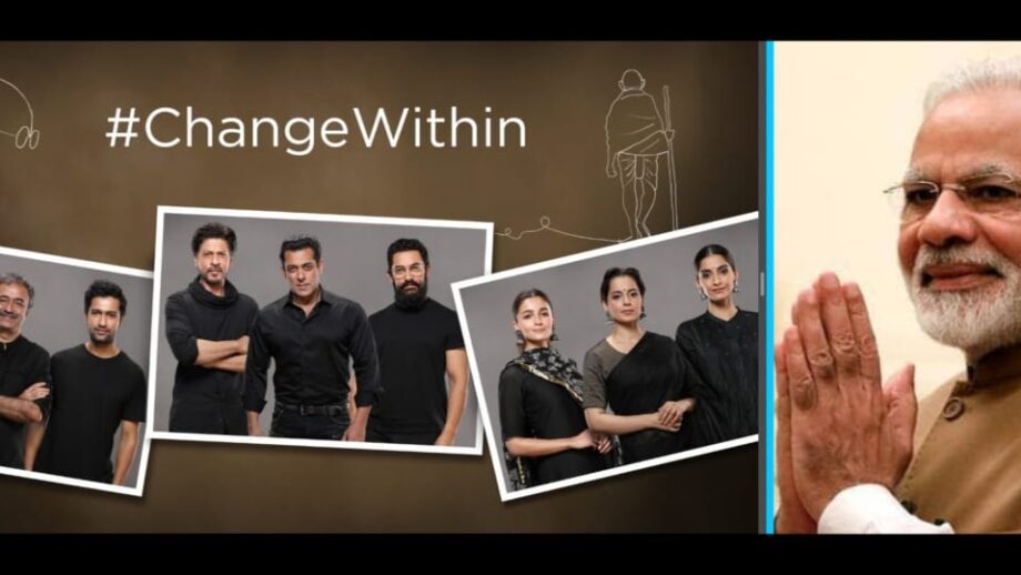 Bollywood biggies and PM Modi come together to bring a change within
