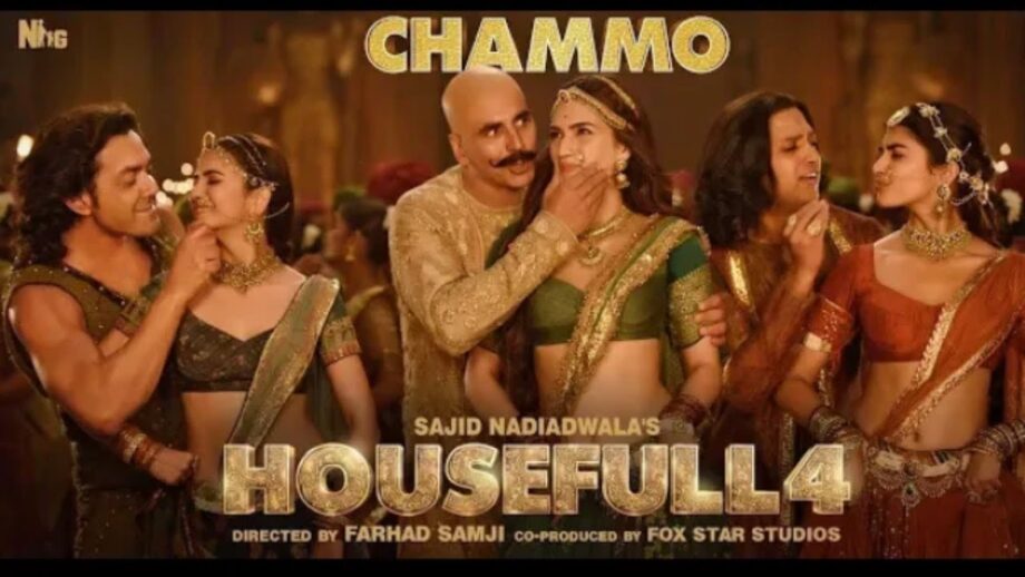 Chammo from Housefull 4 is ready to make you groove to its beats