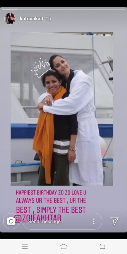 Katrina Kaif can't stop hugging Zoya Akhtar on her birthday