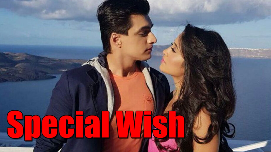 Shivangi Joshi’s special wish for birthday boy Mohsin Khan