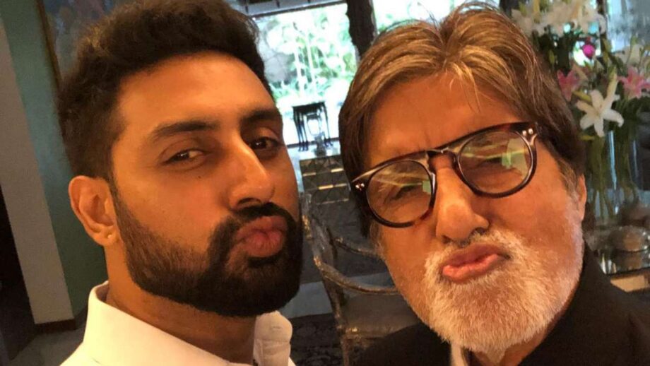 Abhishek Bachchan's heartfelt note on Big B completing a 50