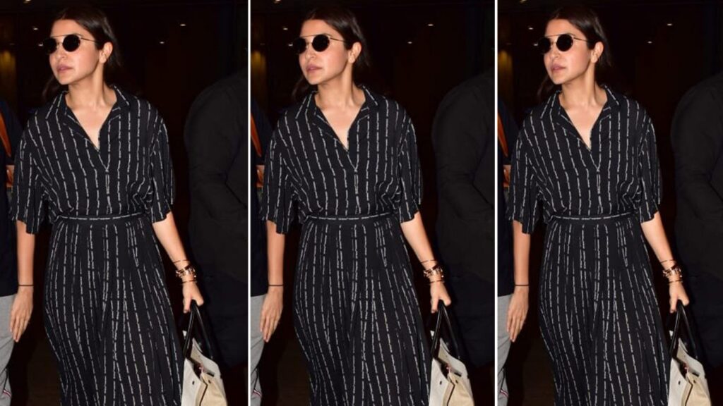 Anushka Sharma's Casual Dresses in Airport Style - 2