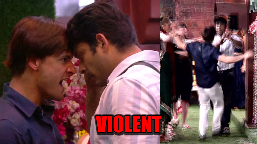 Bigg Boss 13: Sidharth pushes Asim during their fight