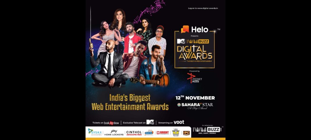 MTV to air India’s Biggest Web Entertainment Awards, the IWMBuzz Digital Awards