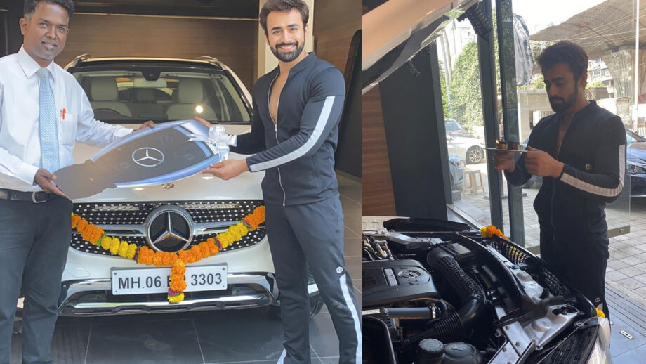 Pearl V Puri is a happy man with his new white beauty