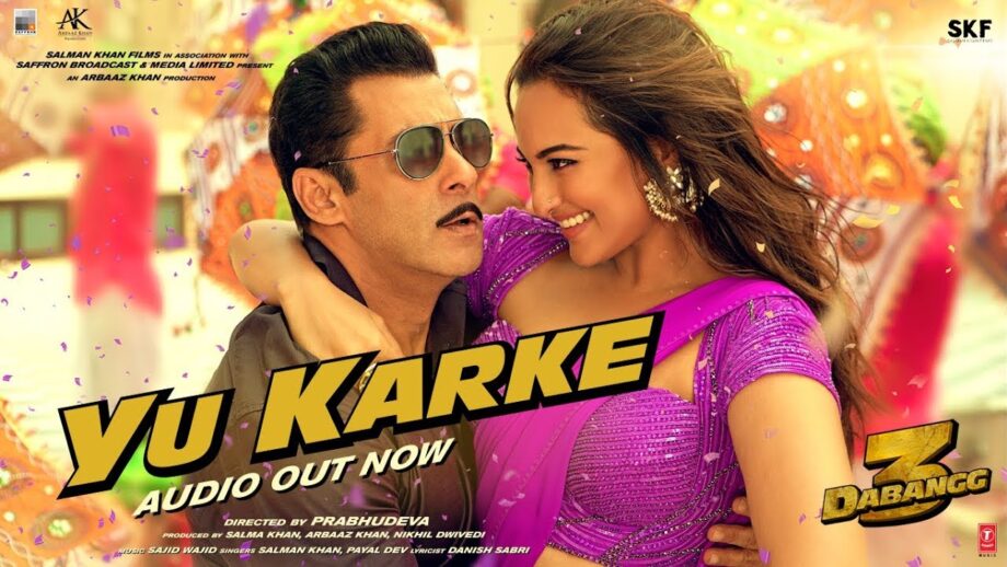 Salman Khan is singing 'Yu Karke' for Dabangg 3