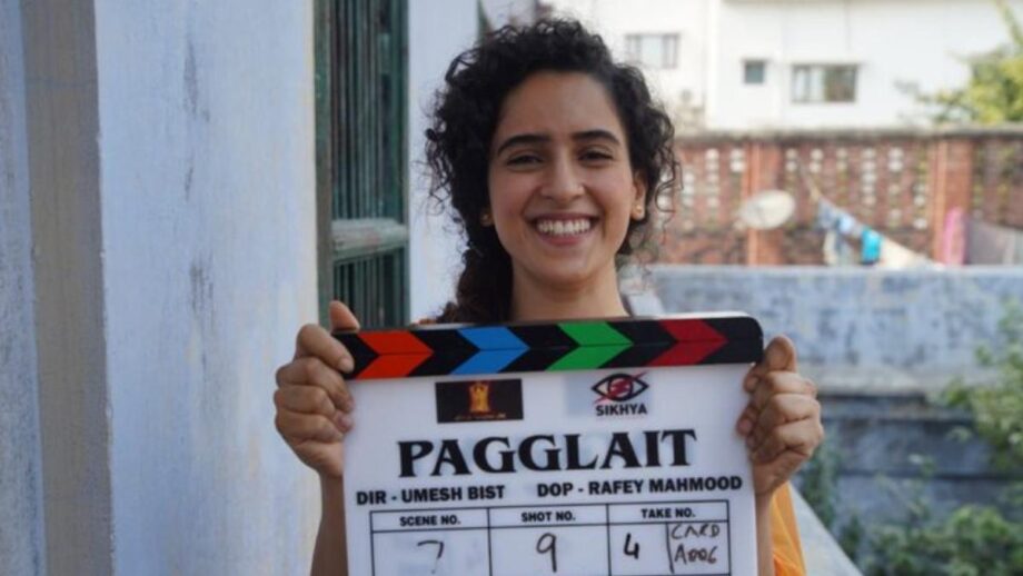 Sanya Malhotra begins filming for Ekta Kapoor's next Pagglait