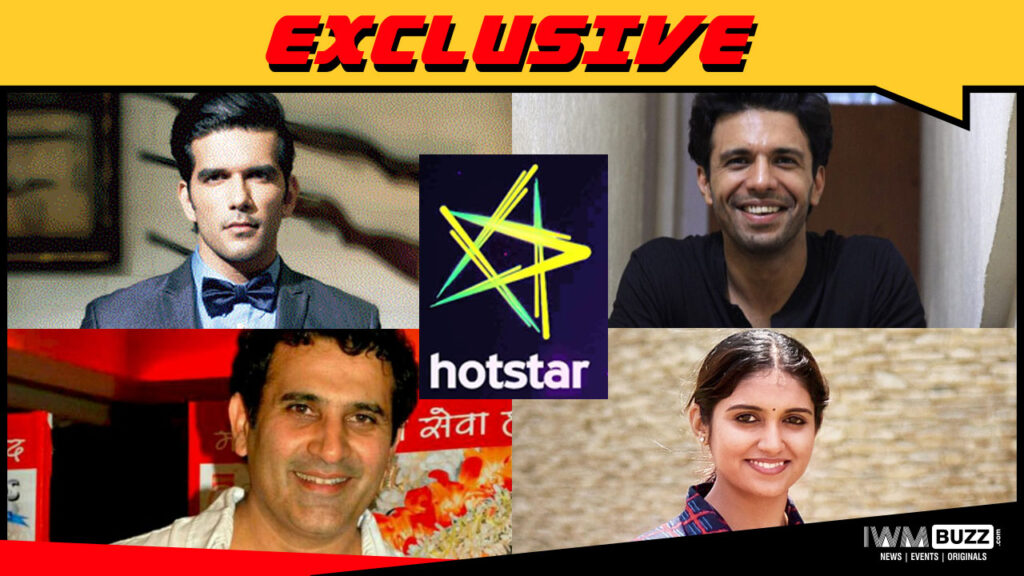 Taher Shabbir, Rajeev Siddhartha, Rinku Rajguru, Parmeet Sethi in Hotstar series 100