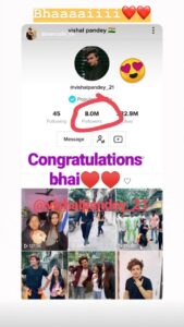 TikTok star Vishal Pandey mops up 8 million on TikTok!