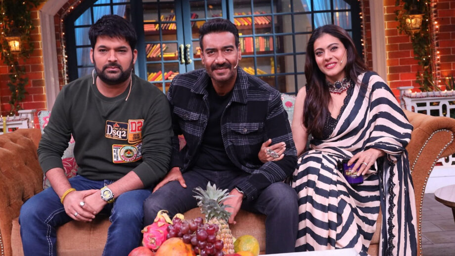 Ajay Devgan and Kajol promote Tanhaji on The Kapil Sharma Show