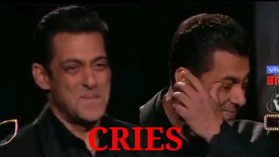Bigg Boss makes host Salman Khan cry