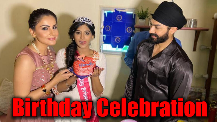 Choti Sarrdaarni actress Nimrit Kaur Ahluwalia celebrates her birthday on the sets 1