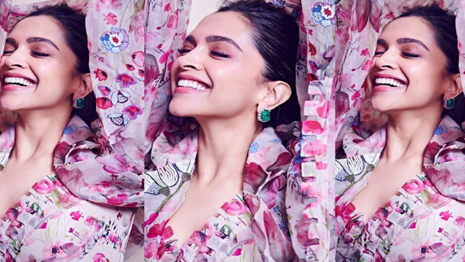 Deepika Padukone is all smiles for Chhapaak promotions