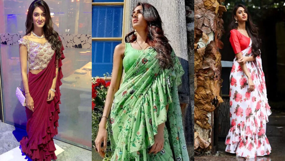 Erica Fernandes looks gorgeous in her saree look