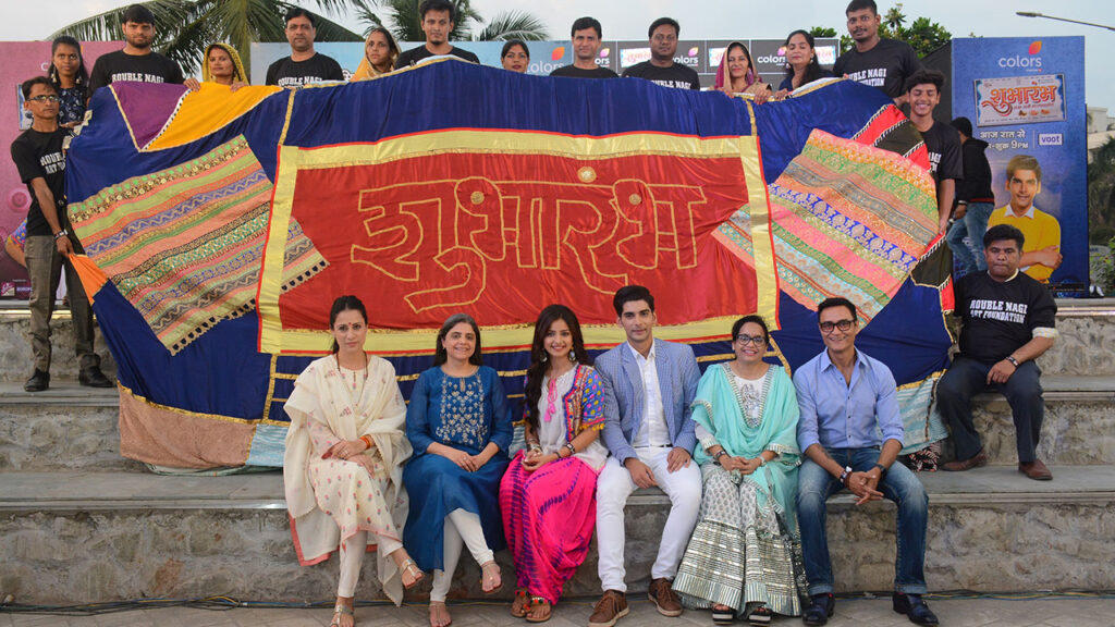 ~ Partners with Rouble Nagi Art Foundation to weave the longest sustainable linen to commemorate the launch of its new love story, Shubharambh~