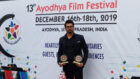 Rickshawala, actor Avinash Dwivedi bagged best actor award in 13th Ayodhya International Film Festival