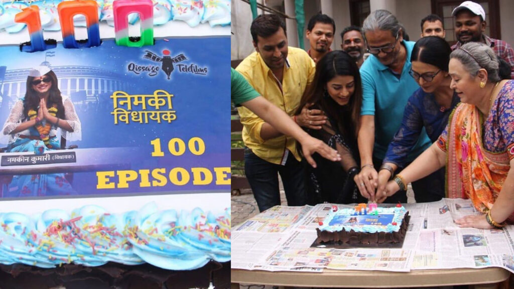 Star Bharat’s Nimki Vidhayak team celebrates 100 episodes completion