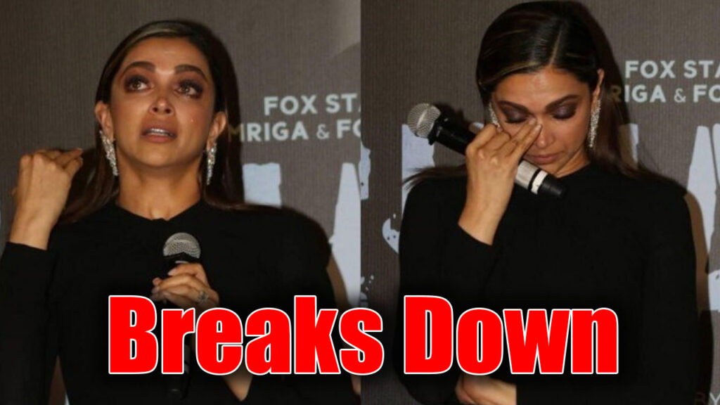 True 'moving moment' of Deepika Padukone crying at Chhapaak trailer launch