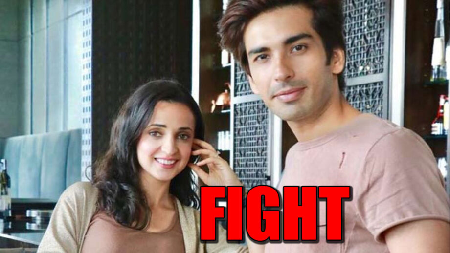 TV couple Sanaya Irani and Mohit Sehgal indulge in a fight in public