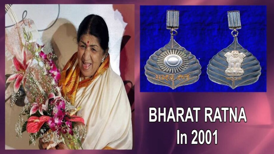 Why was Lata Mangeshkar given the Bharat Ratna Award?