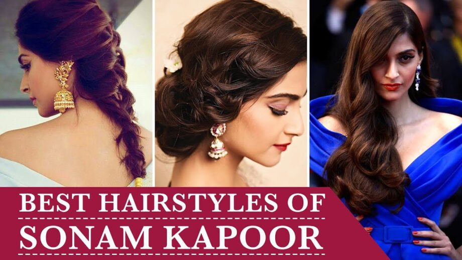5 Quick and Simple hairstyles of Sonam Kapoor | IWMBuzz