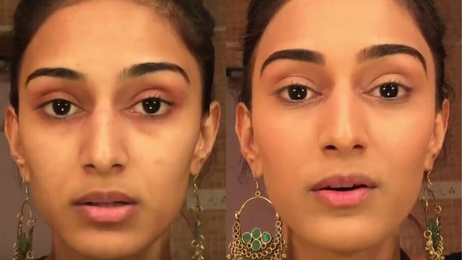 A Glimpse of Erica Fernandes without makeup looks