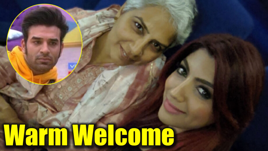 Akanksha Puri gets warm welcome by Bigg Boss 13 contestant Paras Chhabra’s mother