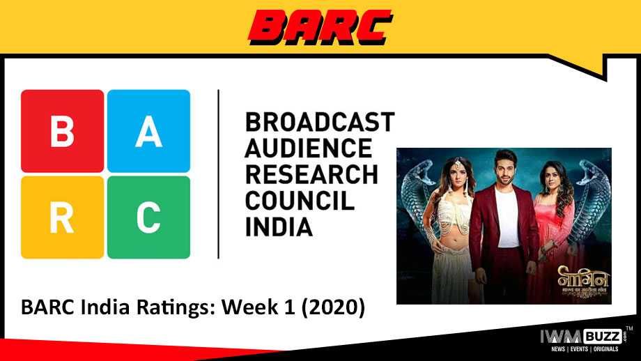 BARC India Ratings: Week 1 (2020); Naagin Bhagya Ka Zehrila Khel tops the chart