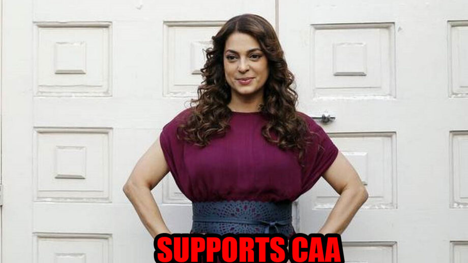 CAA Row: Juhi Chawla takes a pro-government stand
