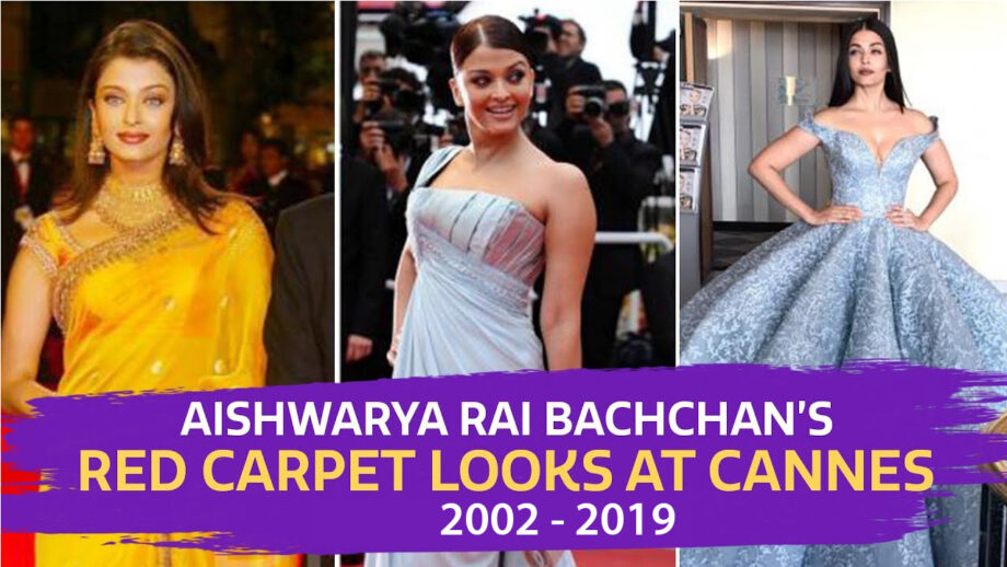 Check how Aishwarya Rai Bachchan has evolved with her Cannes outfits so far 2
