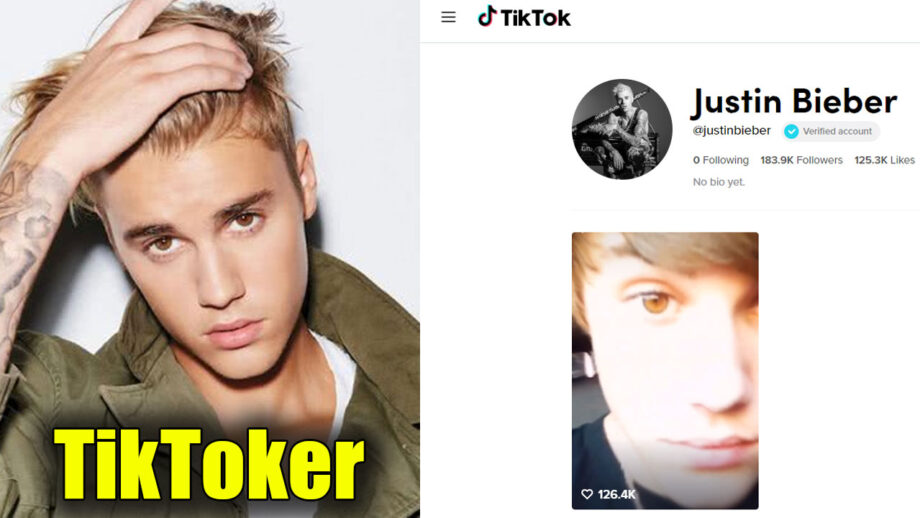 Justin Bieber now a TikToker