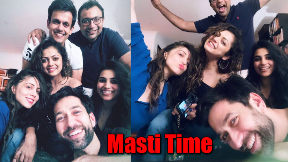 Nakuul Mehta and Drashti Dhami’s fun last night masti