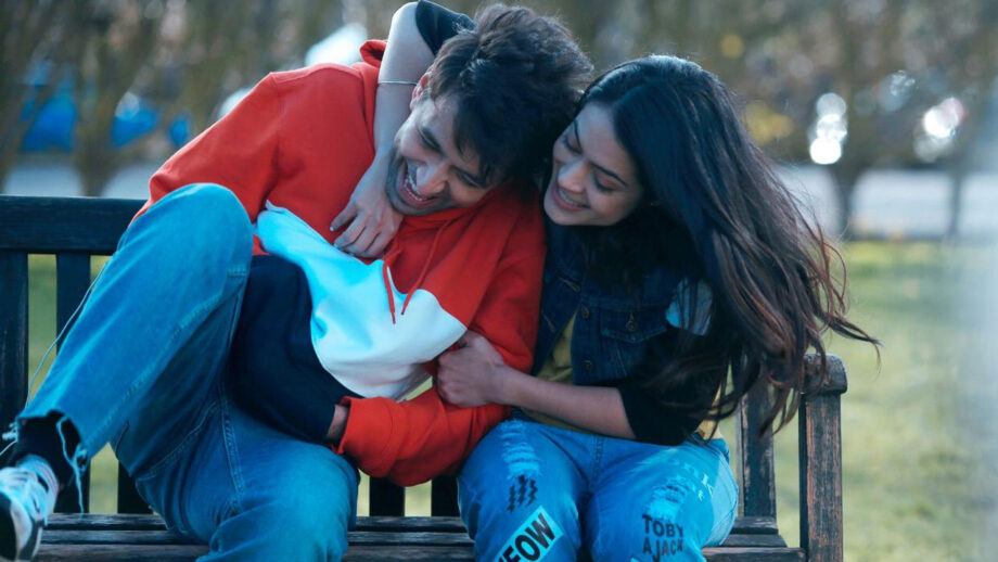 Never Kiss Your Best Friend: Anya Singh pulls her co-star Nakuul Mehta's leg