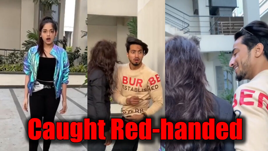 OMG! Jannat Zubair catches TikTok star Faisu red-handed, watch video