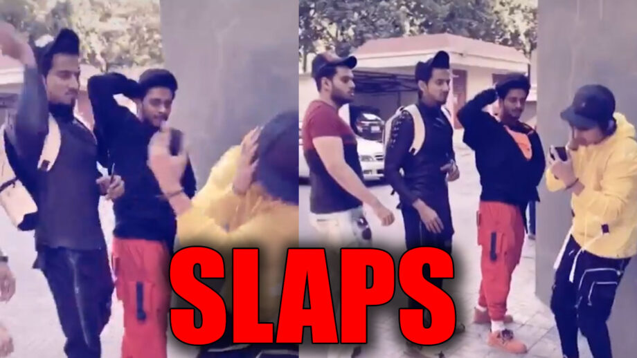 OMG! TikTok star Faisu slaps good friend Adnaan Shaikh, watch video