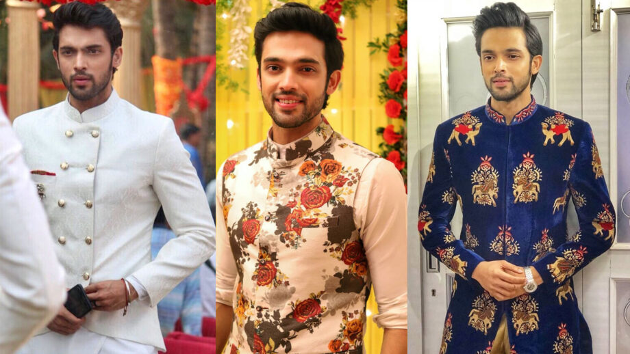 Parth Samthaan looks resplendent in traditional outfits