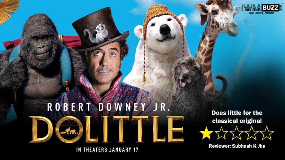 Review of Dolittle: Does little for the classic original