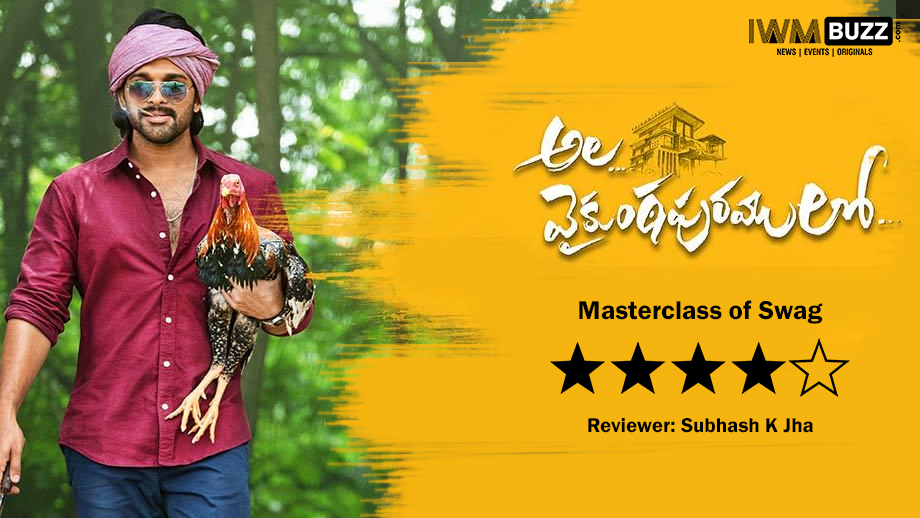 Review of Telugu film Ala Vaikunthapurramuloo: Allu Arjun is a masterclass of swag