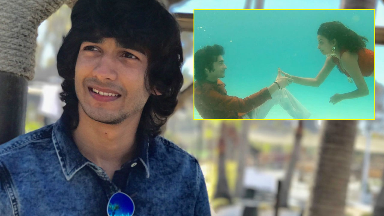 Shantanu Maheshwari gets romantic underwater | IWMBuzz